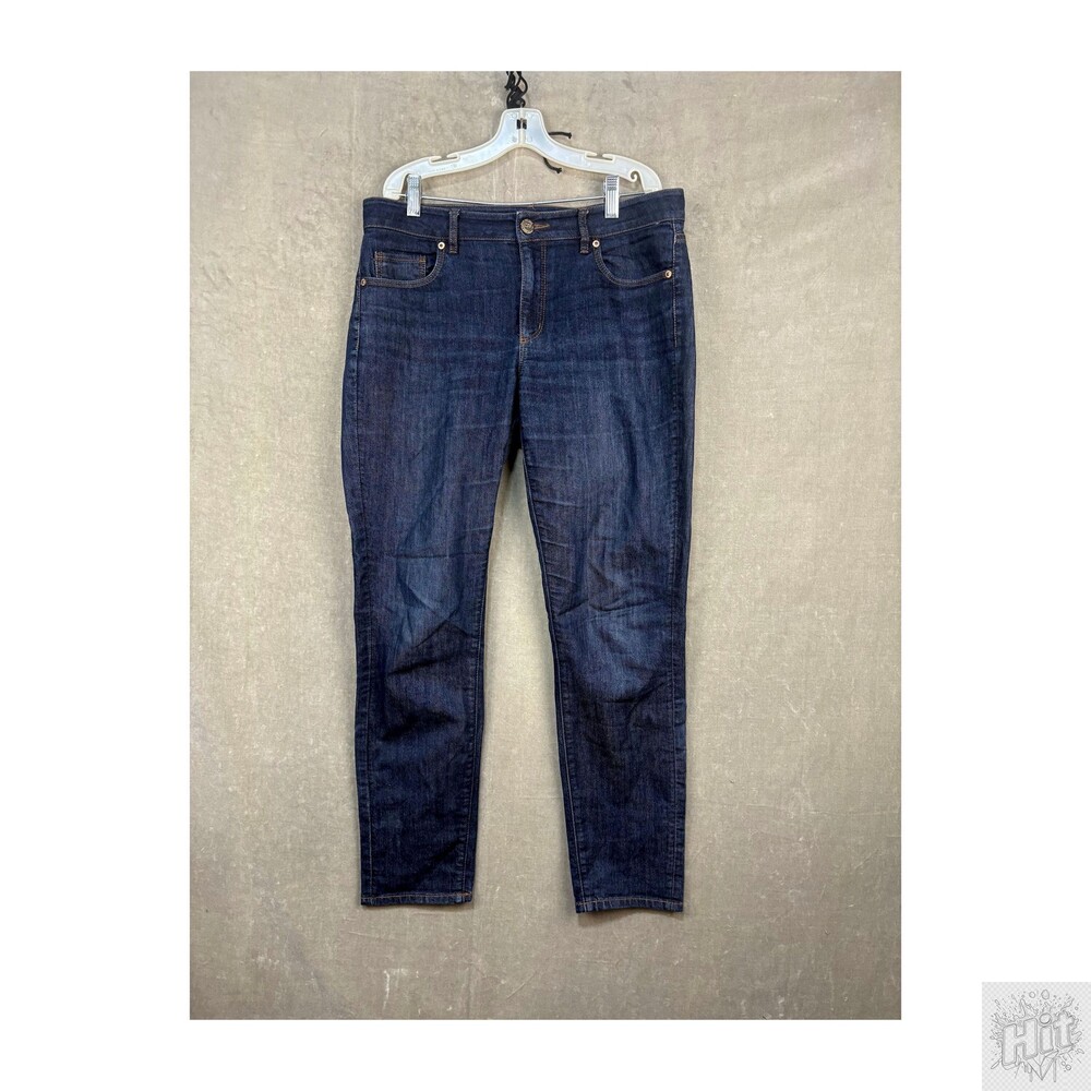 LOFT Curvy Skinny Women's Jeans Size 28 Medium Wash